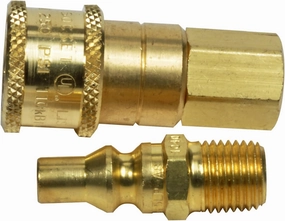 Mr. Heater Propane or Natural Gas Connector Set, 1/4" Male Thread x 1/4" Female
