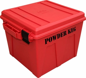 MTM PK12 Reloading Powder Storage Container, Powder Keg, USA Made, Red