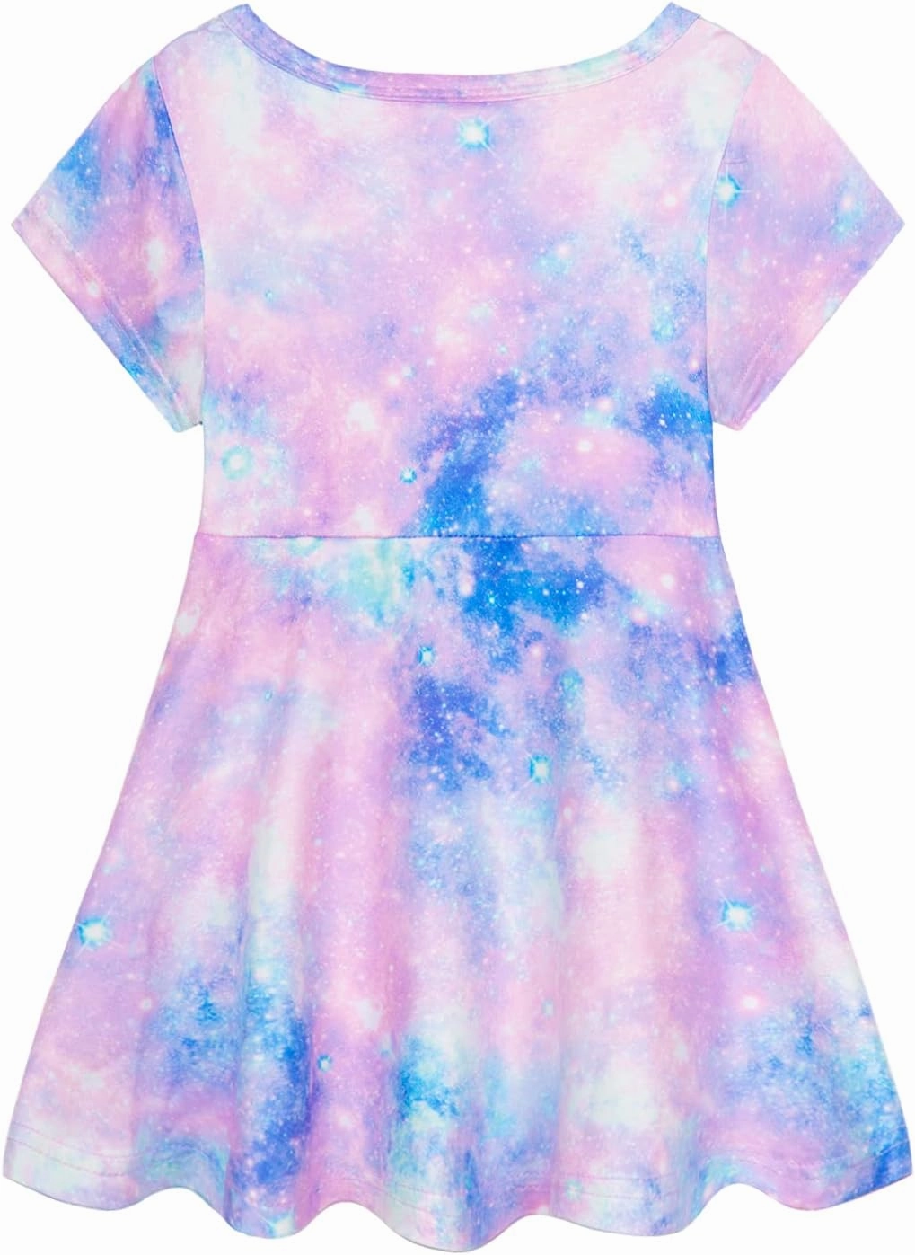 Mud Kingdom Little Girls Twirly Skater Dress for School Party Summer A-Line