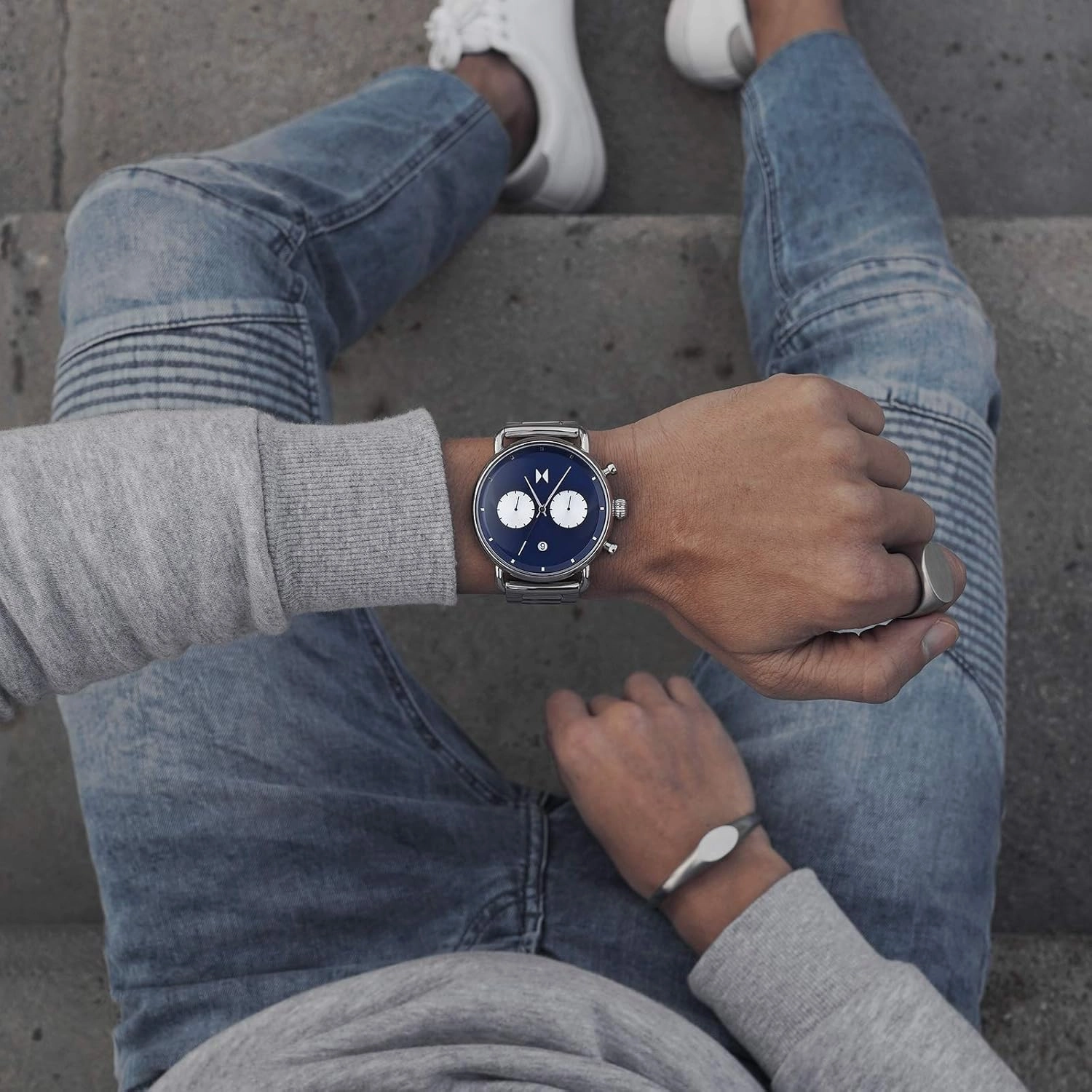 MVMT Blacktop Watches | 47 MM Men's Analog Watch