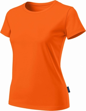 Neon Athletic Dry Fit Shirts Women Casual Short Sleeve Workout Running High Visibility Yoga Tshirt for Womens