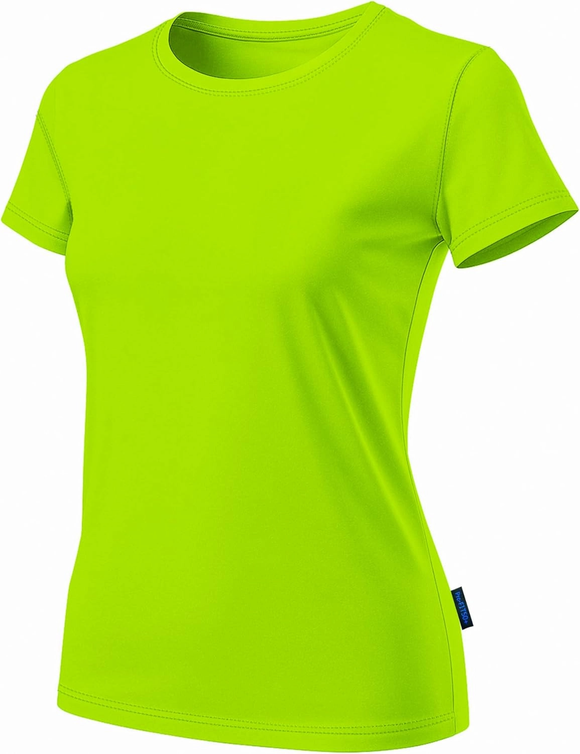 Neon Athletic Dry Fit Shirts Women Casual Short Sleeve Workout Running High Visibility Yoga Tshirt for Womens