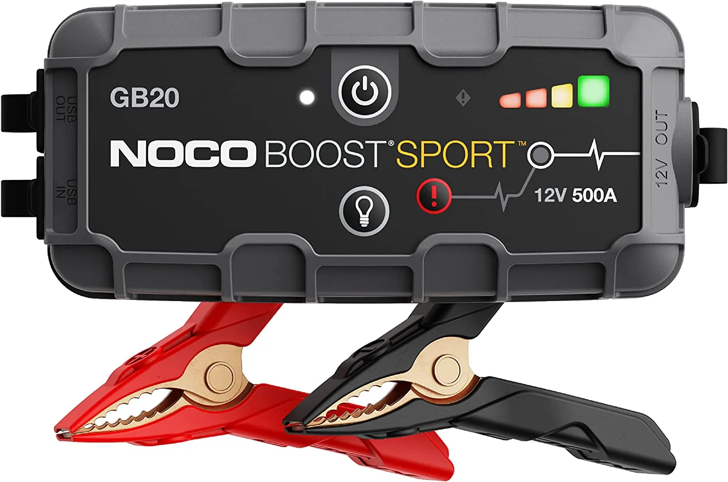 NOCO Boost Sport GB20 - 500 AMP 12 Volt - Emergency Car Booster Jump Starter