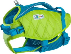 Outward Hound Standley Sport Dog Life Jacket, High-Performance Ripstop Dog Life Vest for Swimming, Boating, and Water Safety, Small, Green