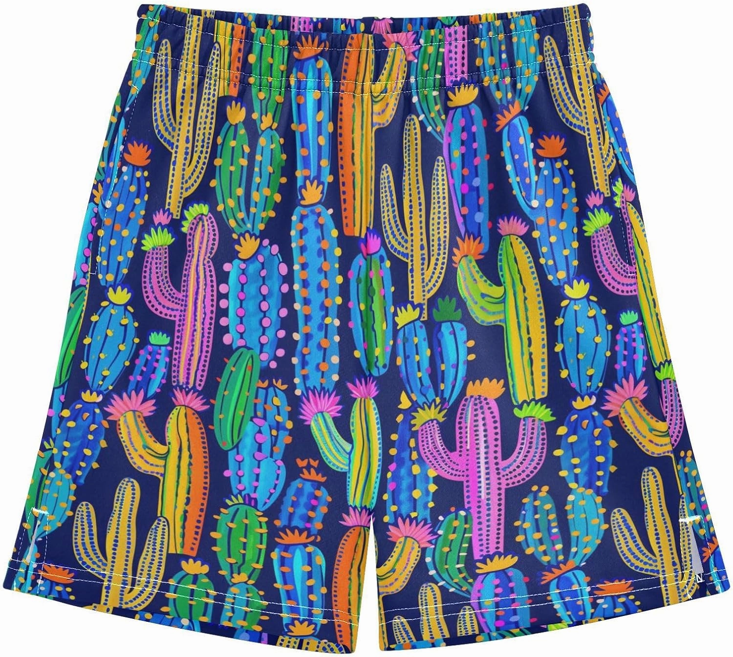 panksolu Boys Shorts Casual Athletic Shorts Elastic Waist with Pockets Teens Summer Track Shorts for Outdoor Activity 7-15Y