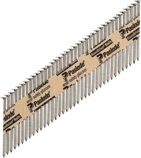 Paslode 650238 Round Head 2-3/8-Inch by .113-Inch by 30 Degree Paper Tape Collated Ring Shank Bright Framing Nail (5,000 per Box)