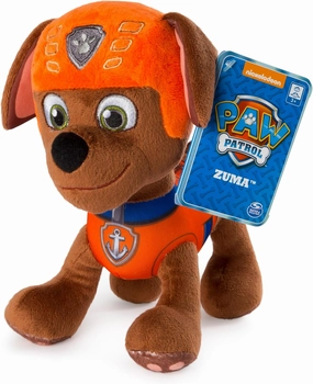 Paw Patrol – 8” Zuma Plush Toy, Standing Plush with Stitched Detailing, for Ages 3 and up
