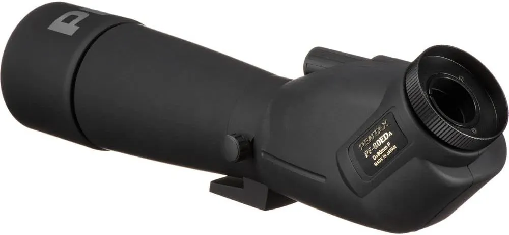 Pentax PF-80ED-A 80mm ED Waterproof Angled Spotting Scope w/Case (requires eyepiece)