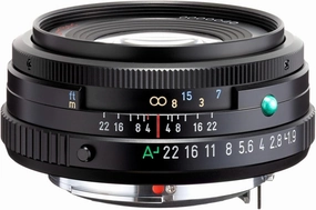 Pentax HD 43mmF1.9 Limited Black Limited Lens Standard Prime Lens [F1.9 Large Aperture Lens] [High-Performance HD Coating] [SP Coating] [Round Diaphragm] [Machined Aluminum Body ] (20140)