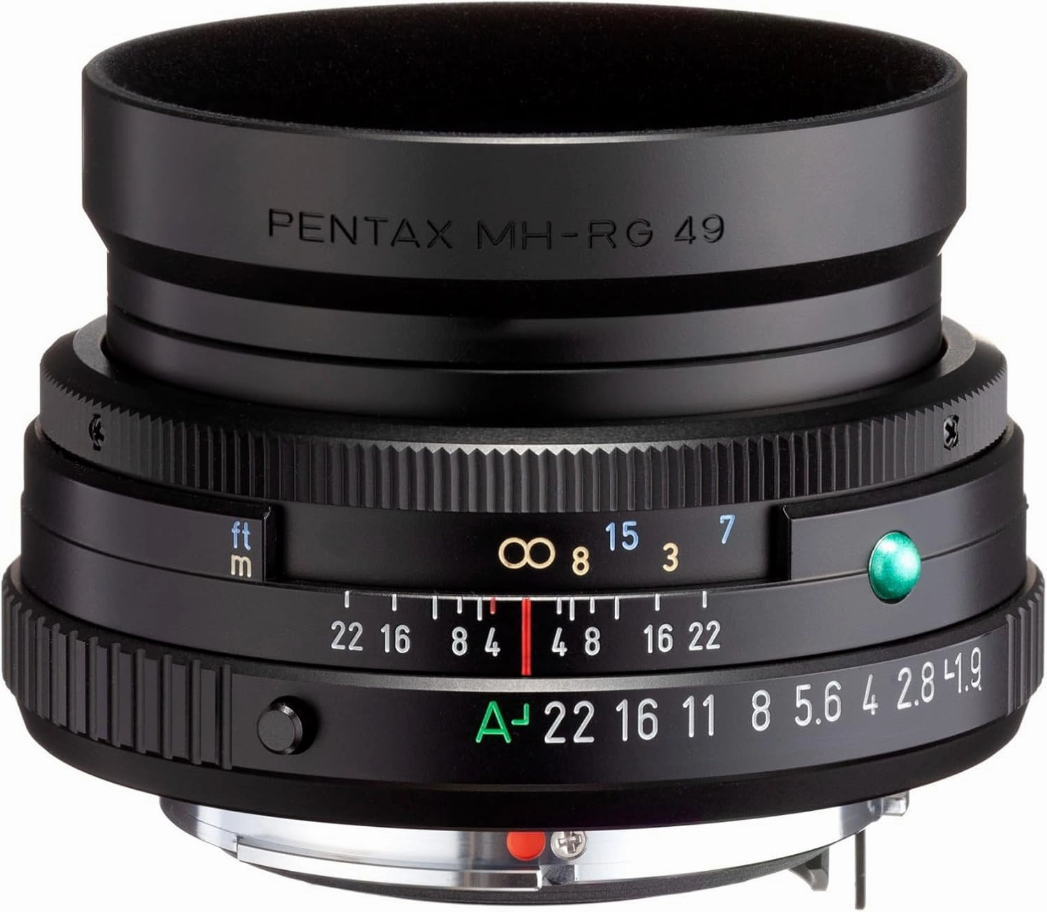 Pentax HD 43mmF1.9 Limited Black Limited Lens Standard Prime Lens [F1.9 Large Aperture Lens] [High-Performance HD Coating] [SP Coating] [Round Diaphragm] [Machined Aluminum Body ] (20140)