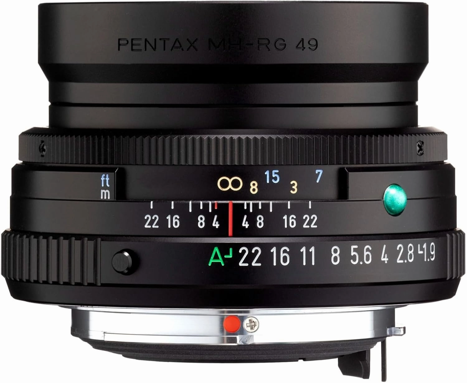 Pentax HD 43mmF1.9 Limited Black Limited Lens Standard Prime Lens [F1.9 Large Aperture Lens] [High-Performance HD Coating] [SP Coating] [Round Diaphragm] [Machined Aluminum Body ] (20140)
