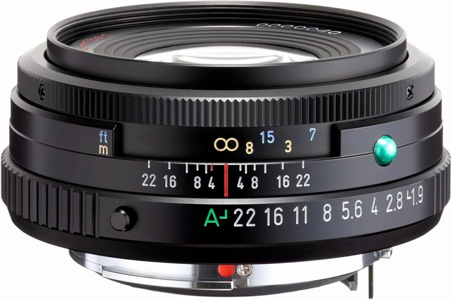 Pentax HD 43mmF1.9 Limited Black Limited Lens Standard Prime Lens [F1.9 Large Aperture Lens] [High-Performance HD Coating] [SP Coating] [Round Diaphragm] [Machined Aluminum Body ] (20140)
