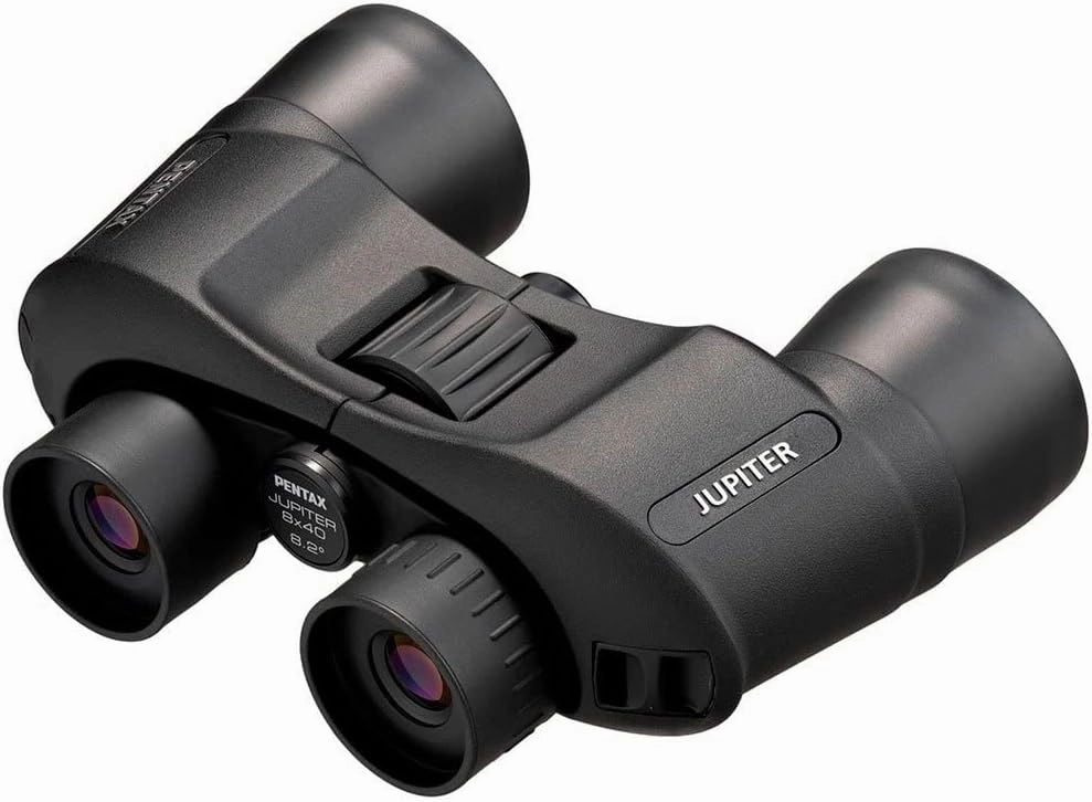 Pentax Jupiter 8x40 Easy Viewing Large Aperture porro Prism Binocular, Black