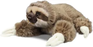 Playful Sloth Stuffed Animal,Cuddly Three Toed Plush Toy for Kids,Cute Sloth Plushie 10.5 inch