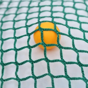 Playground Rope Net Kids Safety Net,Balcony/Stair Railing Guard,Toy & Sports Equipment Barrier Mesh Anti-Fall Rope Netting,Knotless Polyester Cargo Net(Size:3.2x6.5ft (1mx2m),Color:Green)