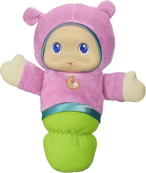 Playskool A1202F03 Glo Worm (Pink) Soft Toy for Babies with Soothing Melodies, Multi-Coloured - Amazon Exclusive