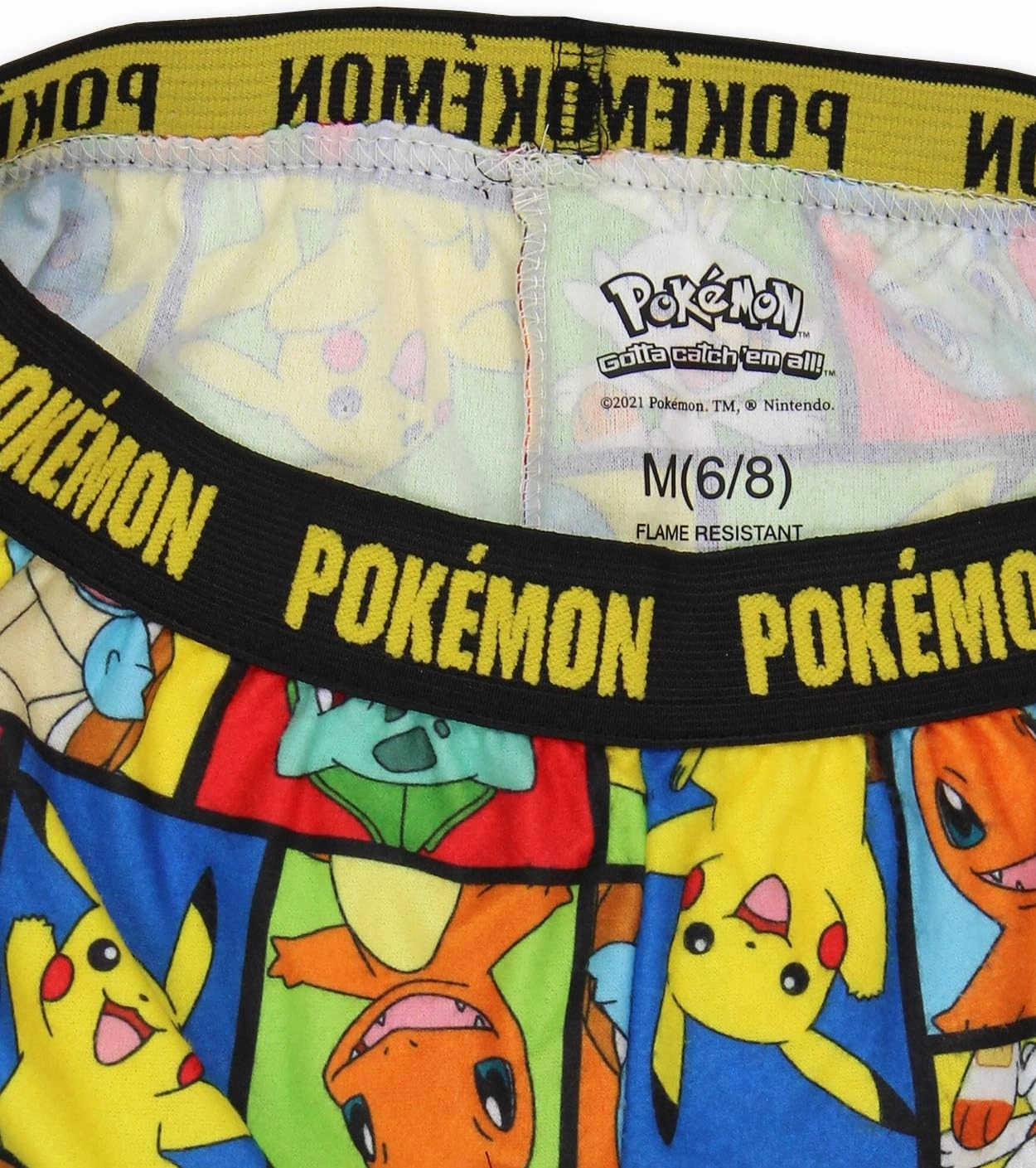 Pokemon Pikachu Kids Pajama Lounge Pants