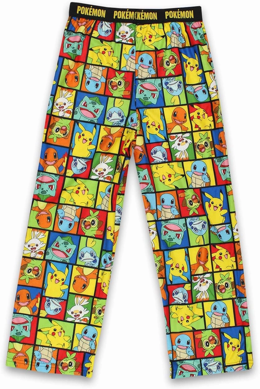 Pokemon Pikachu Kids Pajama Lounge Pants