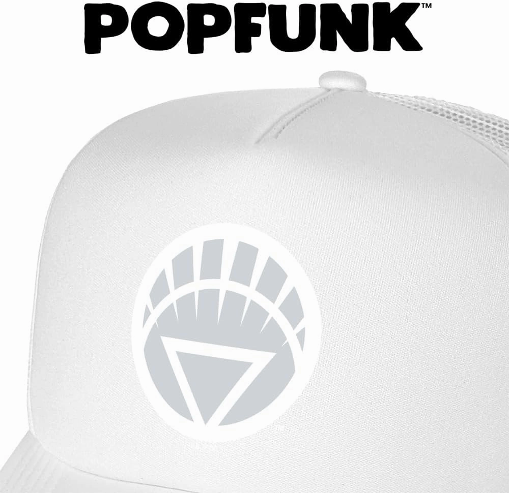 Popfunk Official Green Lantern Blackest Night Foam Snapback Trucker Hat - Unisex for Men and Women