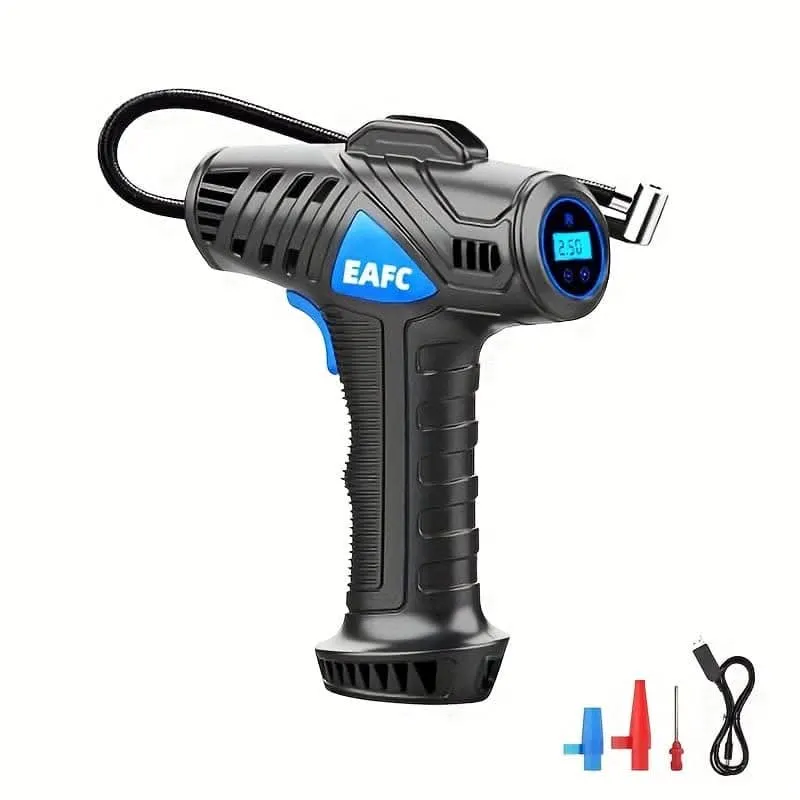Portable Wireless Tire Inflator with LED Light