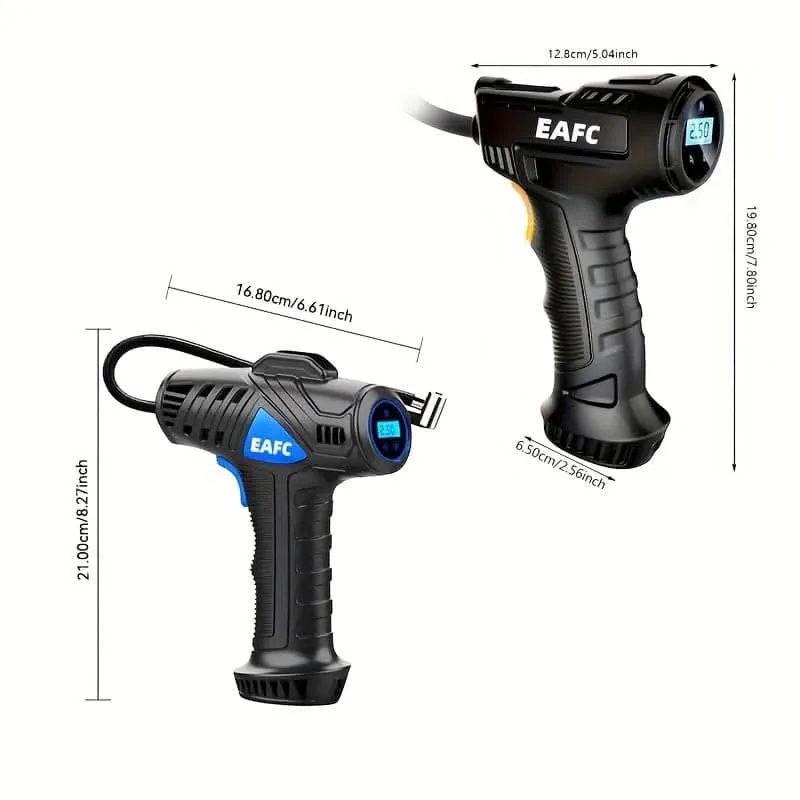 Portable Wireless Tire Inflator with LED Light