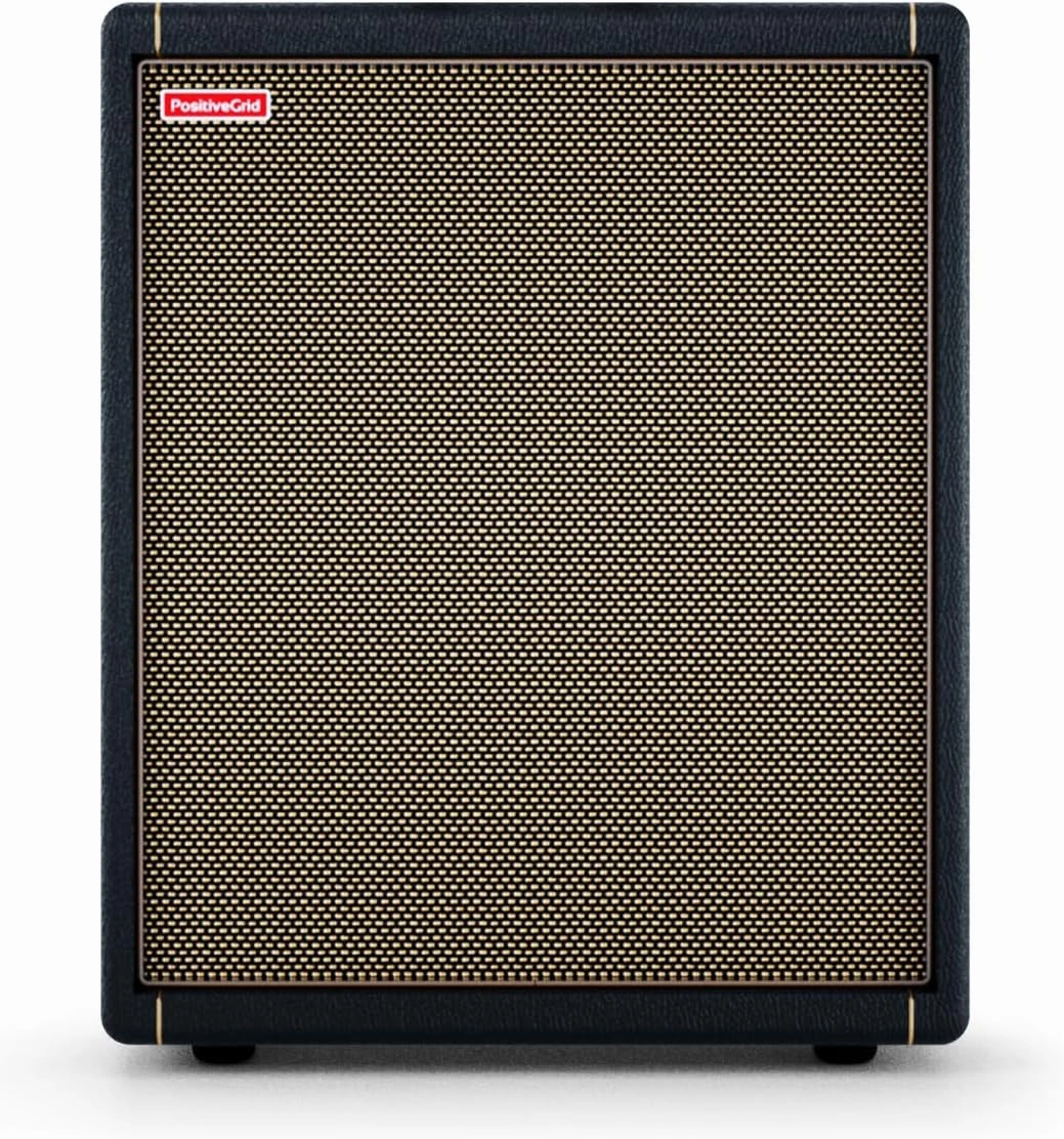 Positive Grid Spark CAB Powered Guitar Amp Speaker Cabinet for Spark Series Amps, Multiple Instruments, Modelers, and More