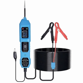 Power Circuit Probe Tester, 3.5V-36V DC Multifunctional Car Electric Circuit Tester, Power Fuse & Voltage Tester with Test Light, Automotive Circuit Breake Finder Tool for Continuity Testing
