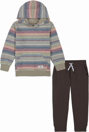 Quiksilver boys 2pc Fleece Pant Set