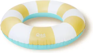 QUUT Kids Swim Ring - Inflatable Pool Float Tube for Children - Easy to Inflate, Safe and Durable Pool Floaties for Summer - Award-Winning Spring Float Ring for Toddlers and Kids - Small, Garden Green