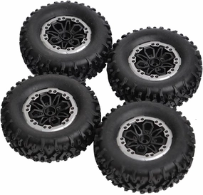 RC Car Accessories for LDRC P06 LD1299 LD1297 for MN D90 MN99S MN98 for WPL C14 C24 C34 B14 B24 64mm Soft Tire Wheel RC Car Upgrade Parts Accessories