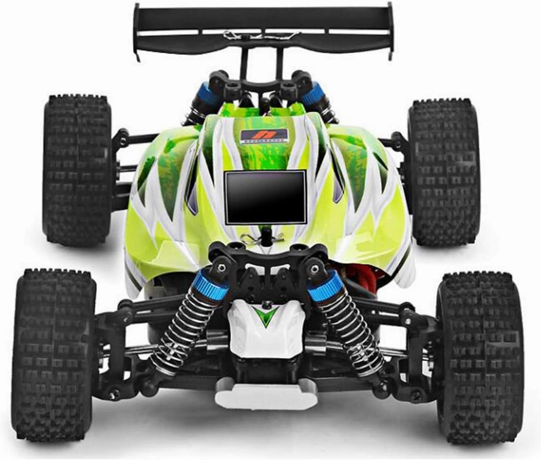 RC Car Wltoys A959-B 2.4G Off-Road 70 Km/H Racing Car 1: 18 Brush Electric Remote Control RC Rechargeable Green