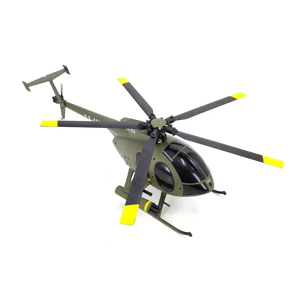 RCERA C189 MD500 Bird RC Helicopter 1:28 TUSK Dual Brushless Simulation 6-Axis Gyro Barometric Altitude Hold Helicopter Toys
