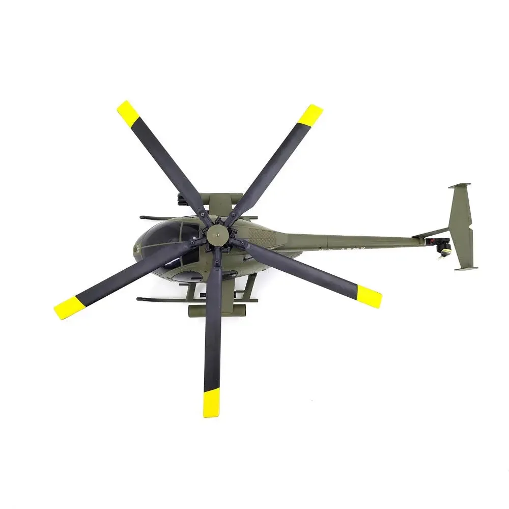 RCERA C189 MD500 Bird RC Helicopter 1:28 TUSK Dual Brushless Simulation 6-Axis Gyro Barometric Altitude Hold Helicopter Toys