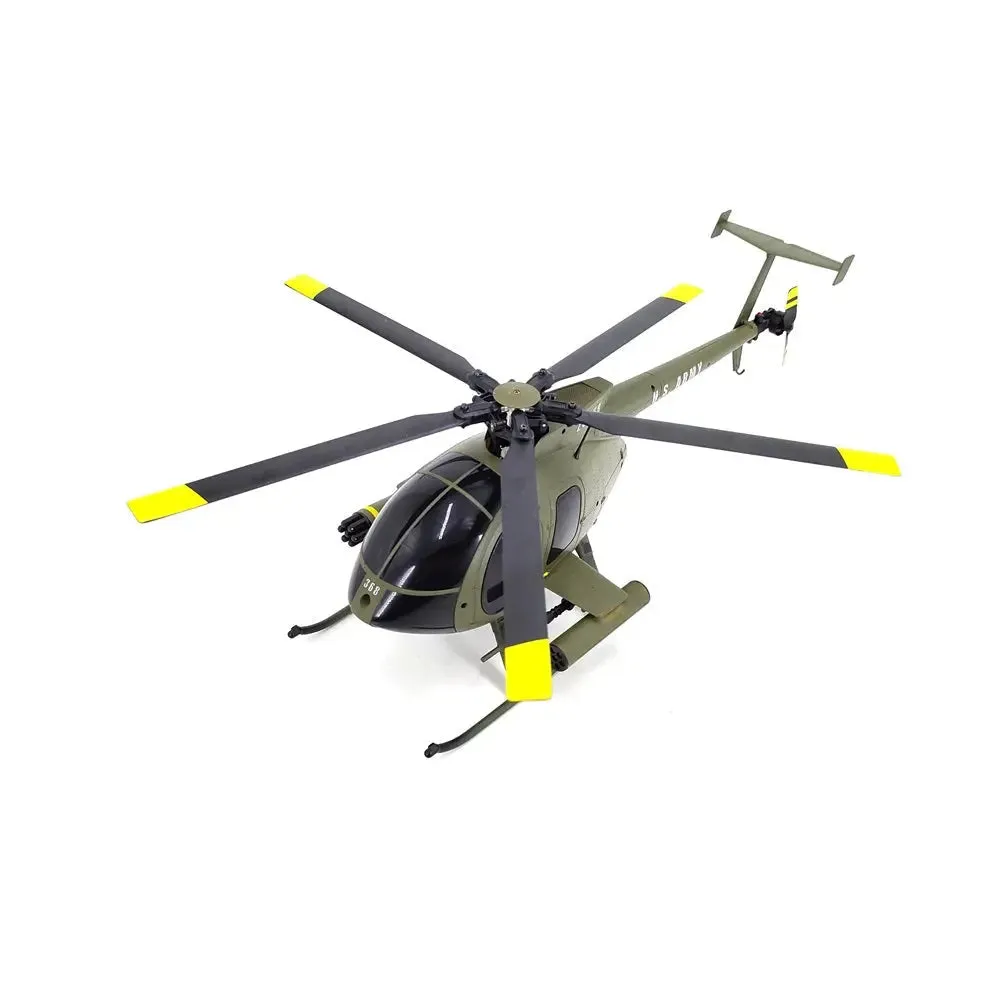 RCERA C189 MD500 Bird RC Helicopter 1:28 TUSK Dual Brushless Simulation 6-Axis Gyro Barometric Altitude Hold Helicopter Toys