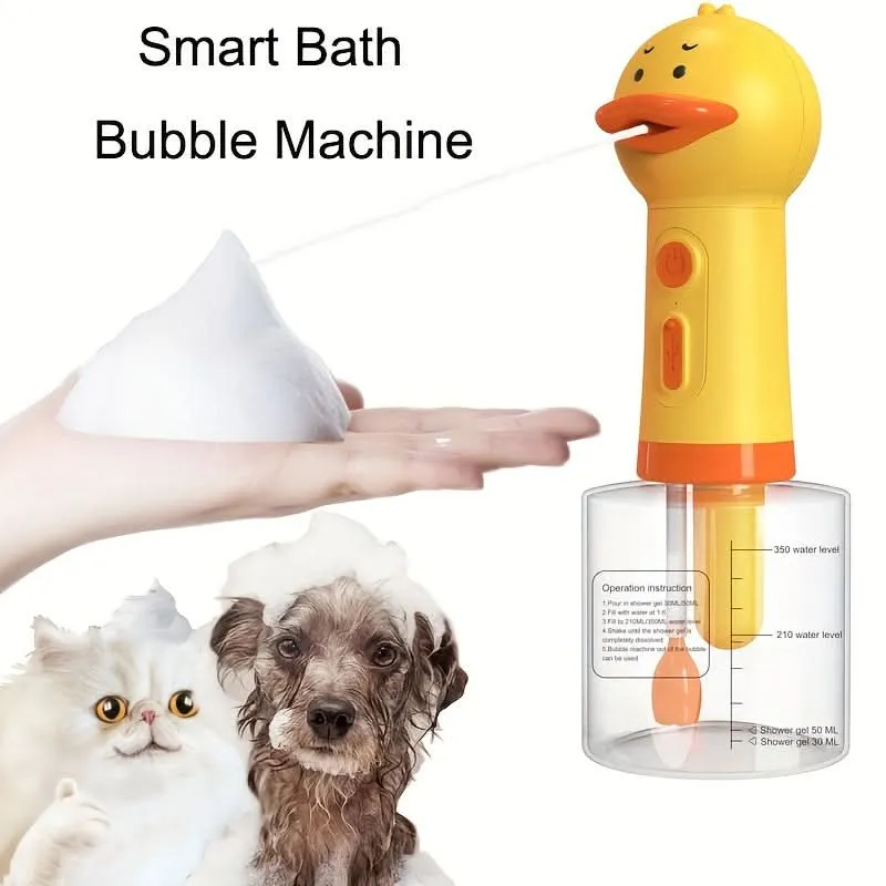 Rechargeable Pet Foam Shampoo Dispenser