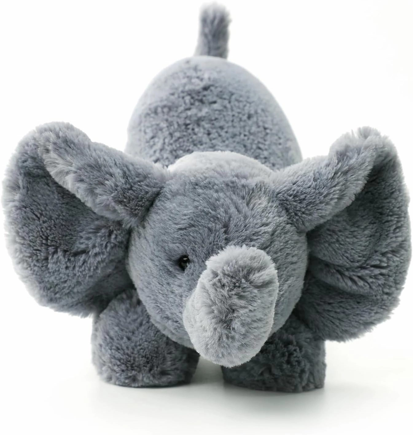 RECUR Plush Gray Elephant Stuffed Animals,Soft Plushie,12 Inches,Adorable Gift for All Ages