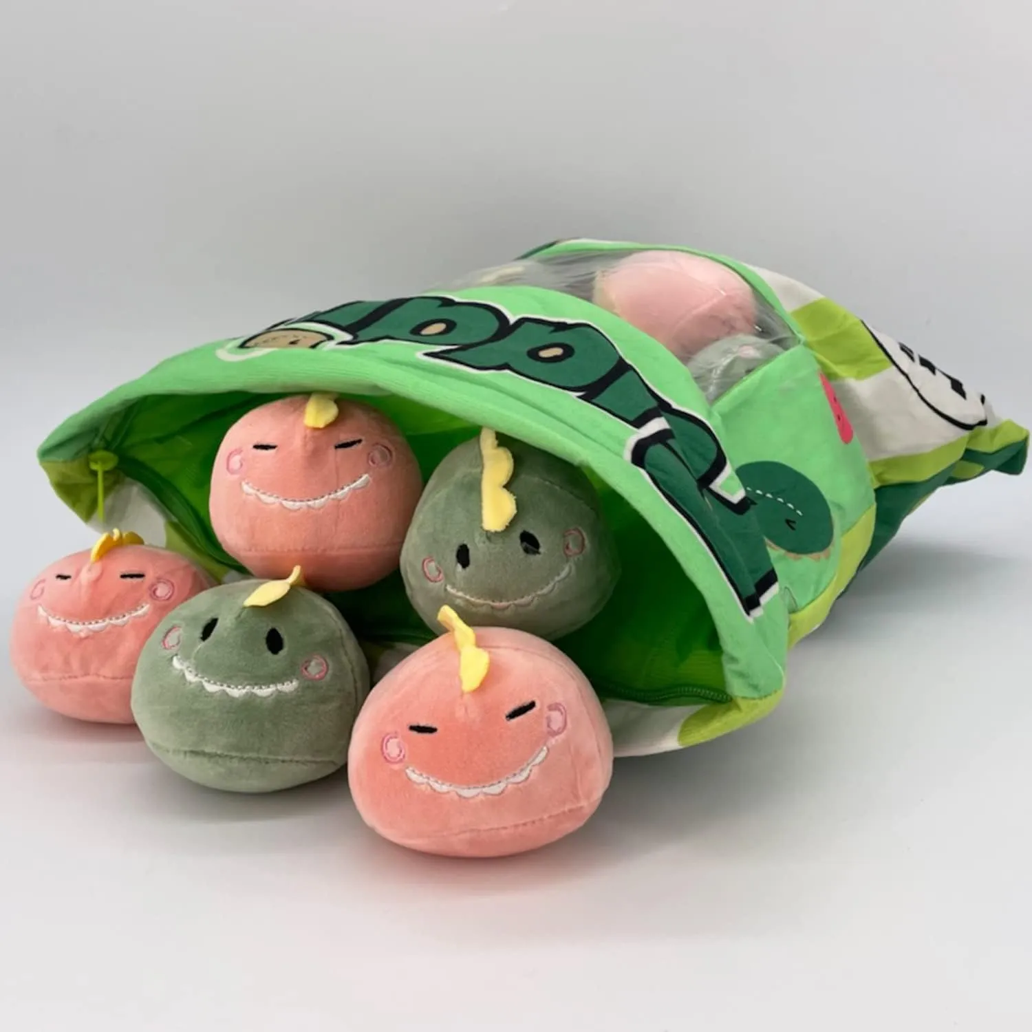 REFAHB Stuffed Throw Pillow Plush Dinosaur Removable Animal Toys Gift for Kids Boys