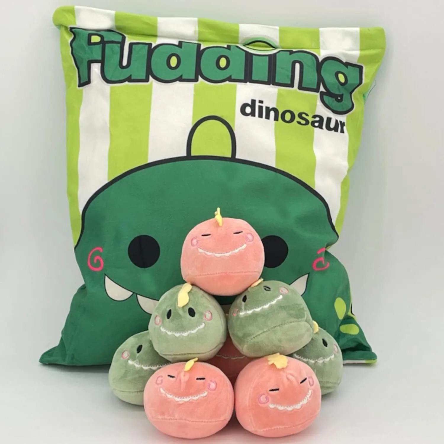 REFAHB Stuffed Throw Pillow Plush Dinosaur Removable Animal Toys Gift for Kids Boys