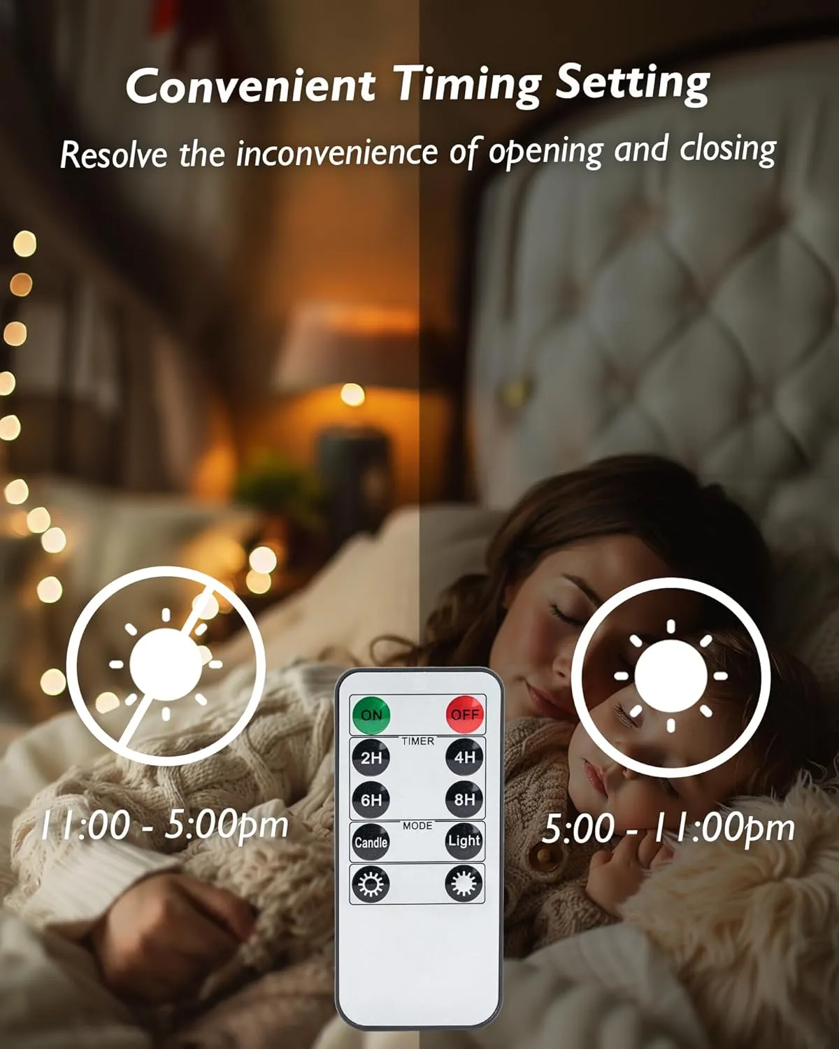 Remote Candles, 12PCS Battery Operated Tea Lights with Timer, 400 Hours Remote Control LED Tea Lights for Holiday Table Centerpieces Decor