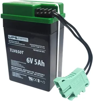 Replacement 6V Battery for 6 Volt Peg Perego John Deere Mini Power Loader - by UPSBatteryCenter®