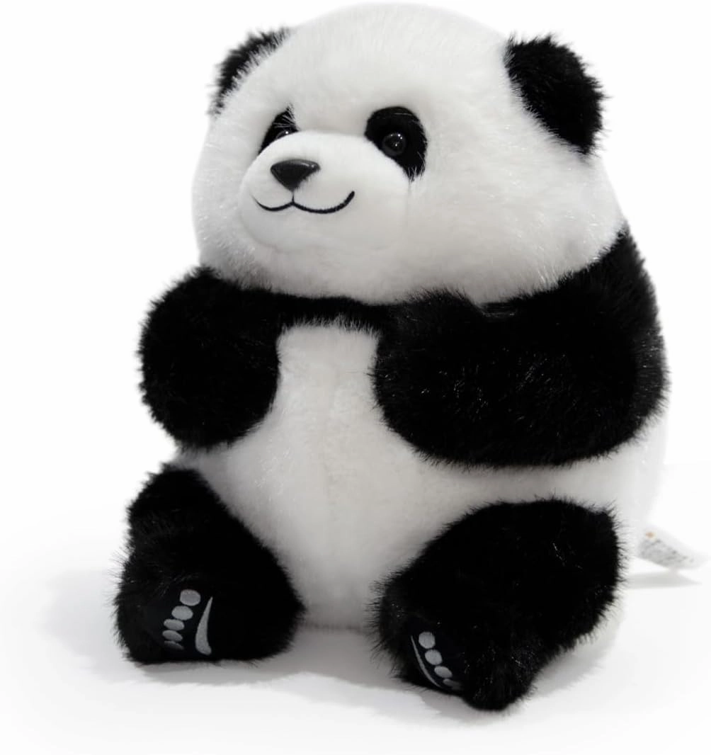 Replica Giant Panda Plush Toy, Cute and Adorable Giant Panda Plush Toy, Suitable for Children's Companion, Animal Theme Party, Also a for Lovers!