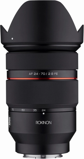 Rokinon 24-70mm F2.8 AF Zoom Lens for Sony E Mount (Renewed)