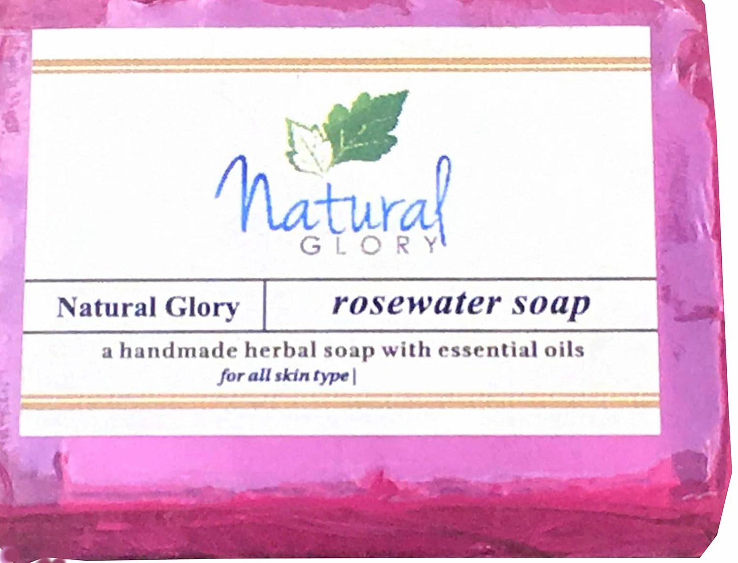 Rosewater Soap Set of 4 Soaps Bar