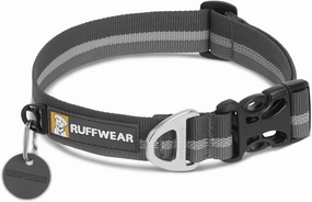 RUFFWEAR - Crag Dog Collar, Twilight Gray, 20-26