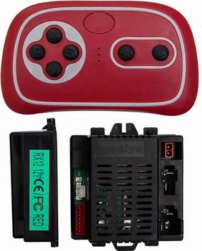 RX12 12V CEFC 12 Volt Children Electric Ride On Car Replacement Parts 2.4G Bluetooth Remote Control and Receiver Kit Controller Control Box Accessories