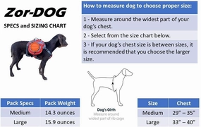 Saddlebag Back Pack & Harness Combo for Dogs 30-100  lbs. Perfect for Travel, Trail Hiking, & Camping. Reflective, Lightweight, & Comfortable. Comes with Two Collapsible Bowls (Medium, Blue)
