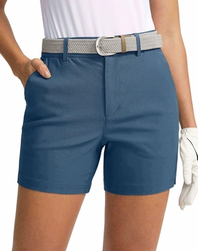 SANTINY Women's 5" Golf Shorts with Pockets Quick Dry Stretch Work Outdoor Hiking Shorts for Women Casual Summer