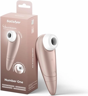 Satisfyer Number One Vibrator Sex Toy | Adult Toys for Women | Clitoris Stimulator Airpulse Vibrator | Vibrating Sexual Pleasure Device | Stimulation Vibrators | Female Wellness Tools | Woman Sextoy