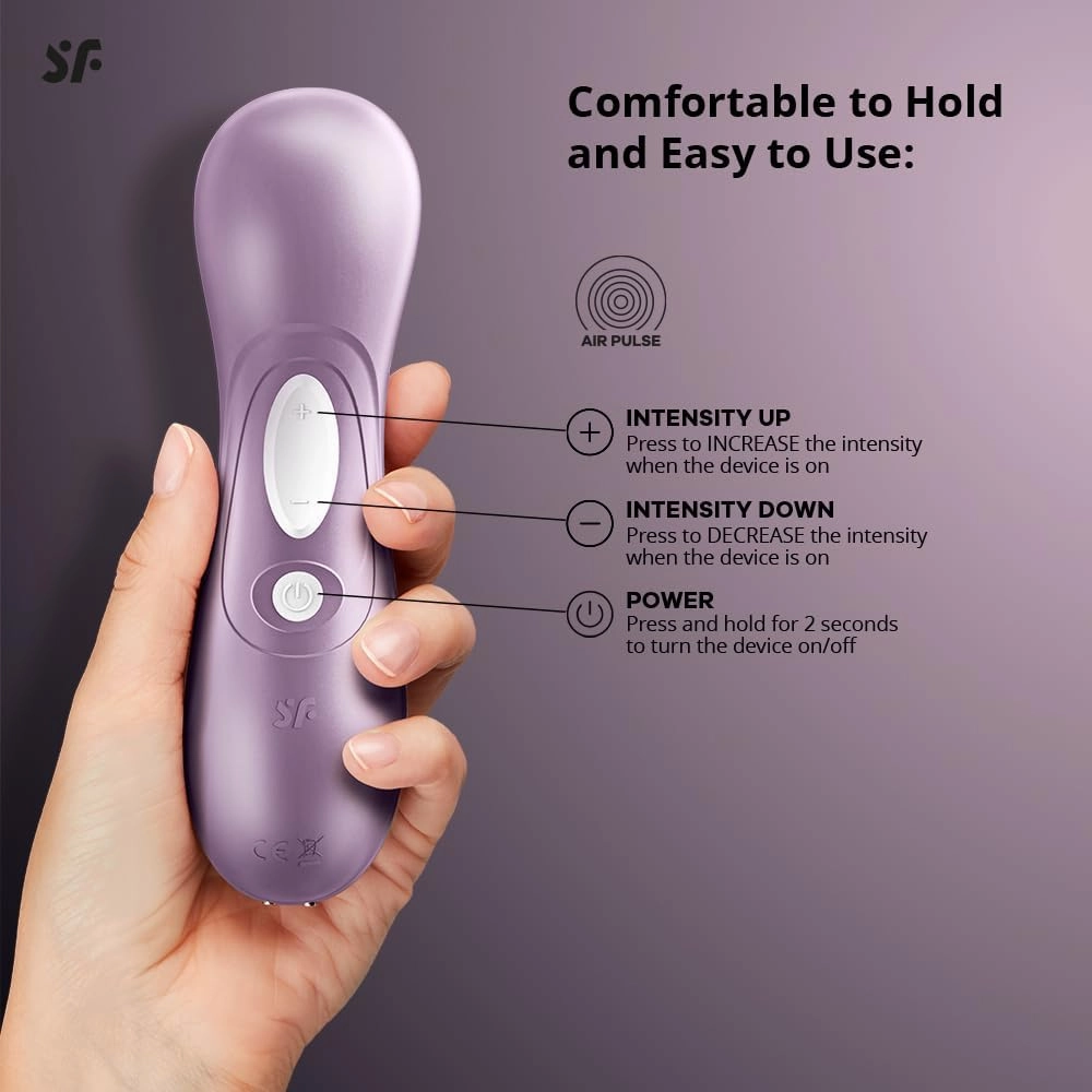 Satisfyer Pro 2 Vibrator Sex Toy | Adult Toys for Women | Suction and Clitoral Stimulation Vibrator | Vibrating Sexual Pleasure Device | Stimulation Vibrators | Female Wellness Tools | Woman Sextoy