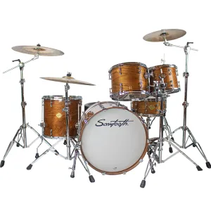 Sawtooth Hickory Series 22" Bass Drum, 5pc Shell Pack, Natural Gloss